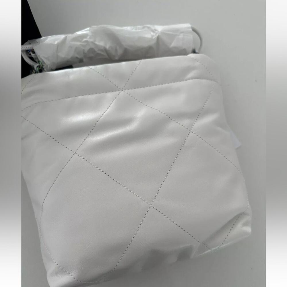 CHANEL WHITE MINI 22 Bag HANDBAG RAINBOW LIMITED EDITION +RECEIPT NEW w/tags - Picture 3 of 7
